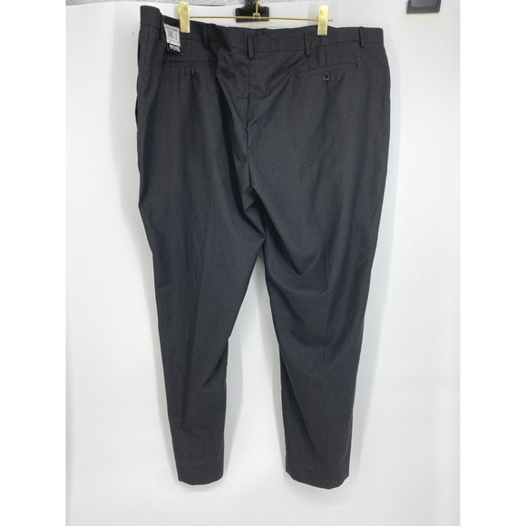 Britches by Samtex Mens Charcoal Dress Pants W50 L30 Style 5312X New with Tags - Picture 4 of 4